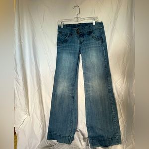 Vintage Low Rise Double Burton Flare X2 Jeans